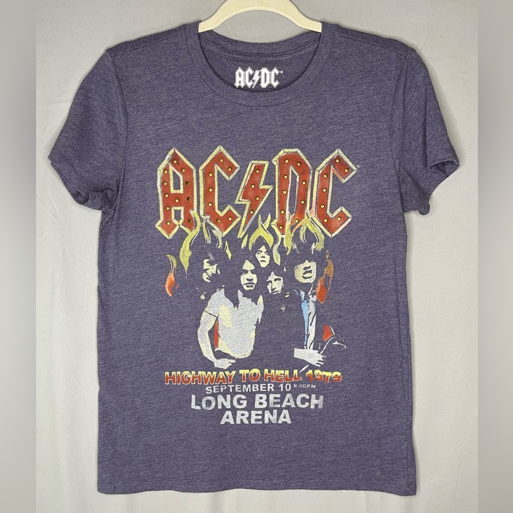 Lucky Brand Purple Graphic Tee